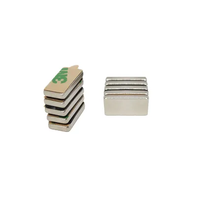 Buy strong Power magnets, Block 20x10x3 mm. w/glue, 10-pack